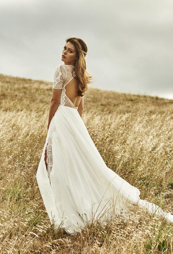 Amazing rustic style wedding gowns