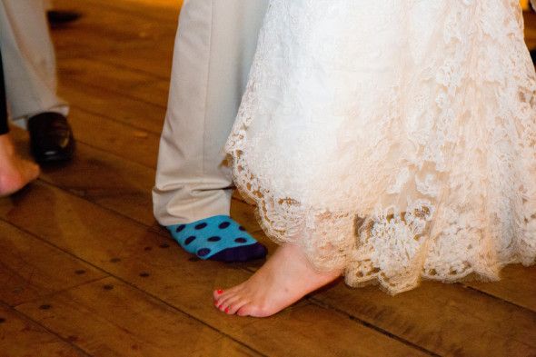 Wedding Dancing Bare Feet