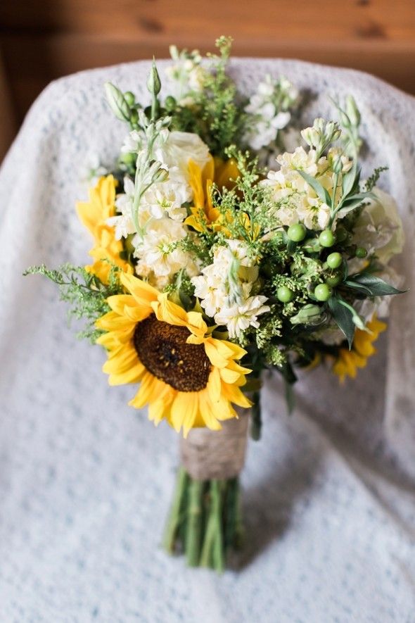 Sunflower Theme Wedding