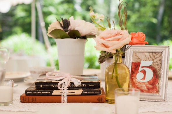 Centerpieces With Books