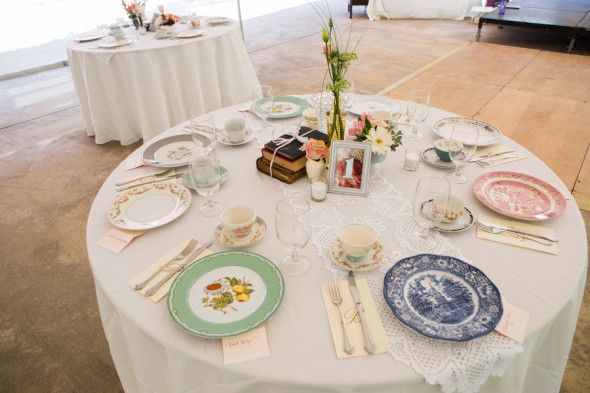 Vintage Wedding Tables
