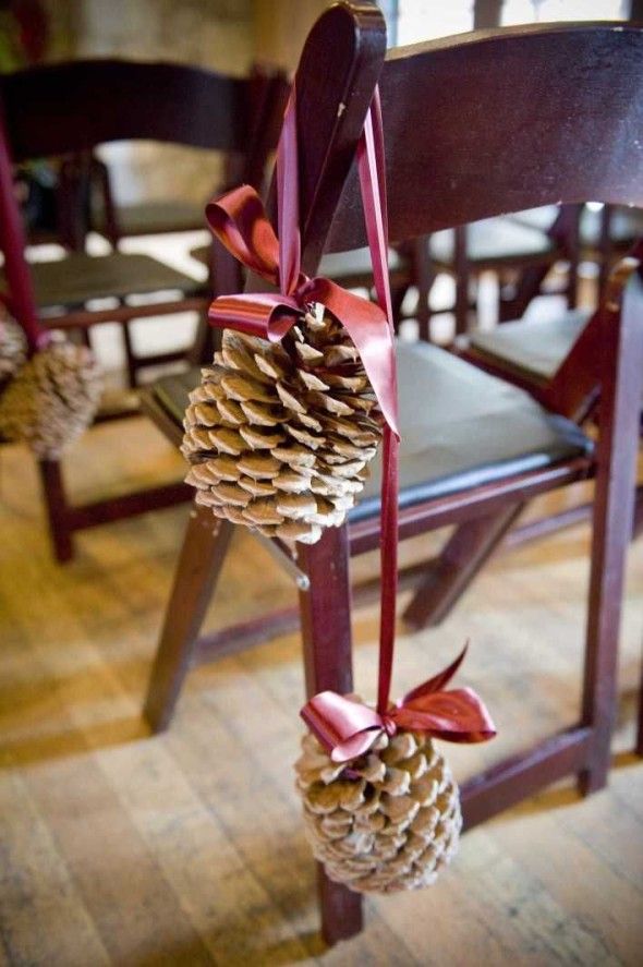 Ways To Use Pinecones At Your Wedding