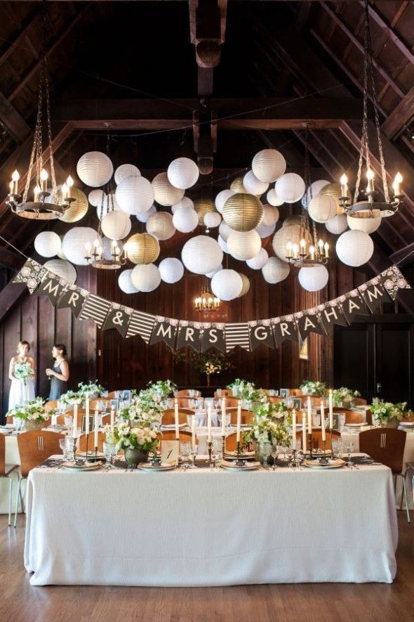 20 Festive Ways To Decorate Your Wedding With Pennants