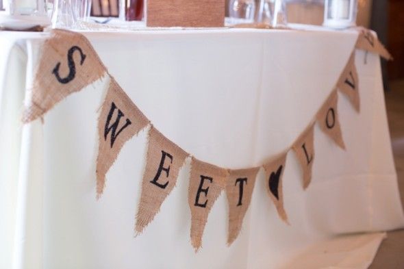 Sweets Wedding Table