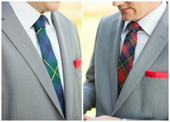 Plaid For The Groom