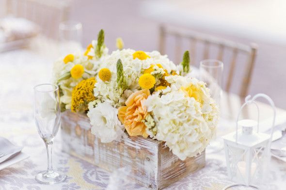 Box Wedding Flowers