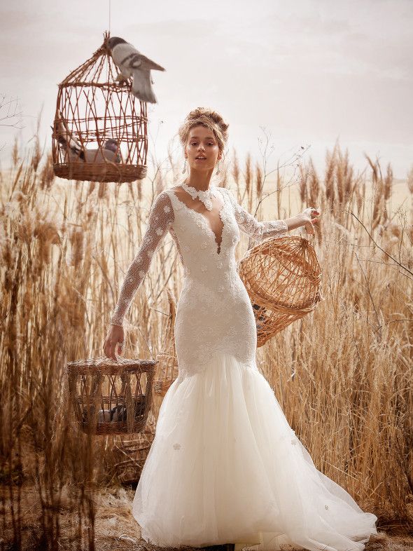 Rustic Wedding Gown