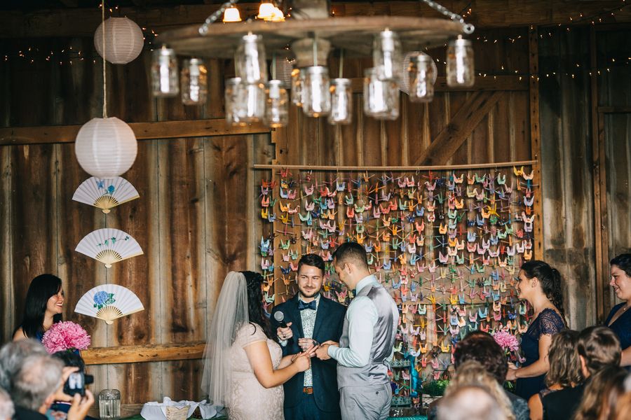 Unique Barn Wedding