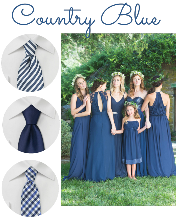 Blue Ties For Your Wedding From Bows 'N Ties