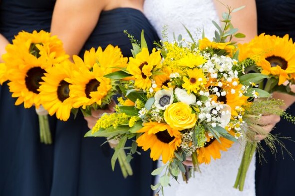 Sunflower Barn Wedding