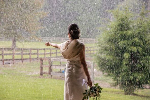 Rainy Wedding Day