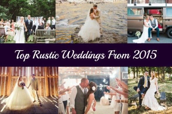 Top Rustic Weddings From 2015