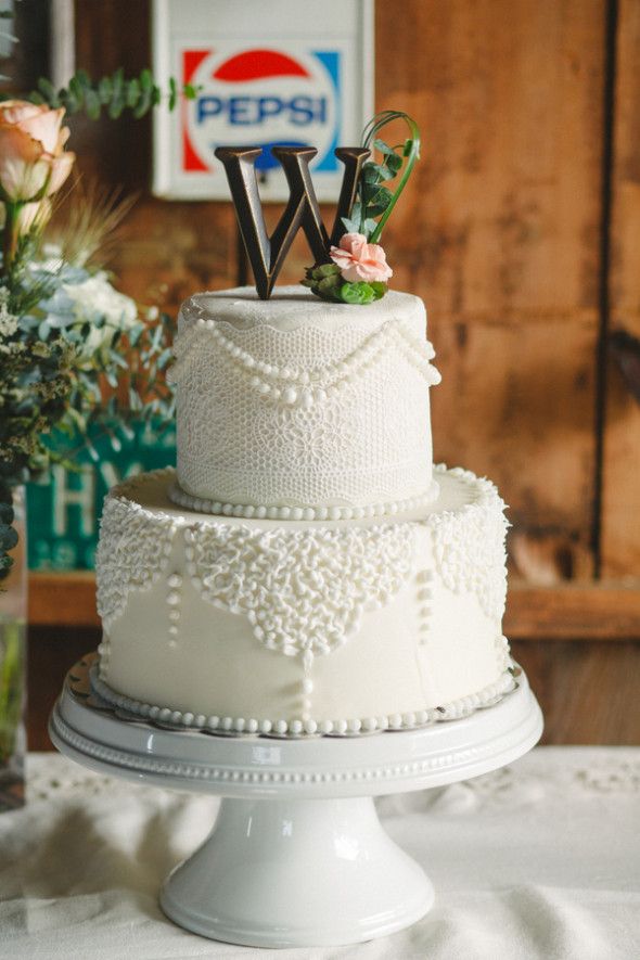 DIY Country Wedding Cake