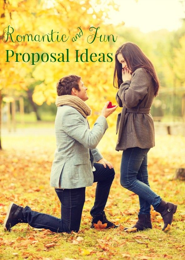 Romantic & Fun Wedding Proposal Ideas