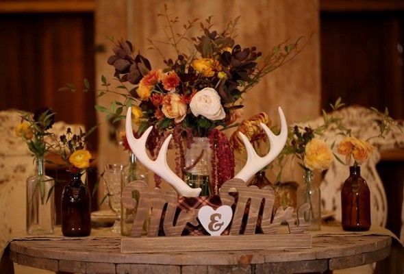 Rustic Cabin Wedding Inspiration 