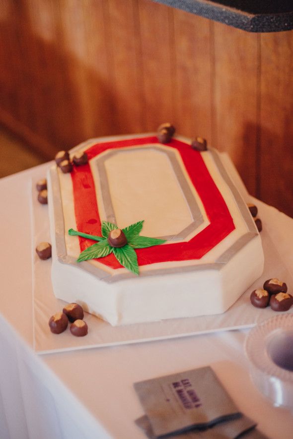 Ohio Wedding Groom Cake