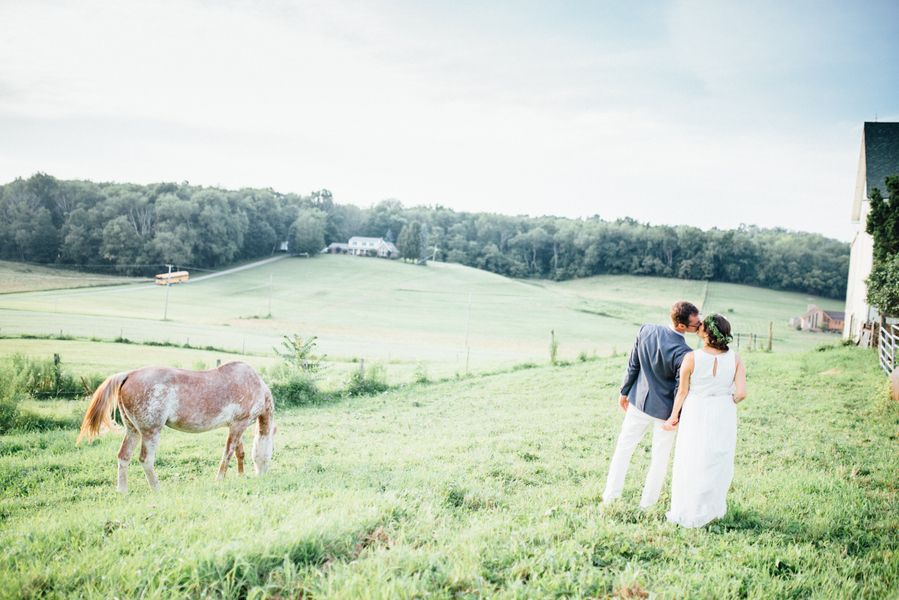Elegant and amazing DIY farm wedding