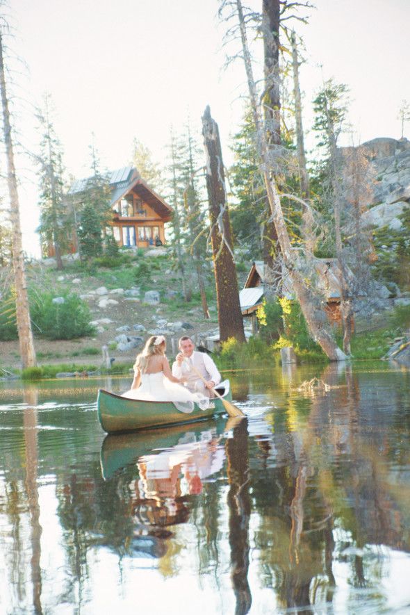 Canoe At Wedding