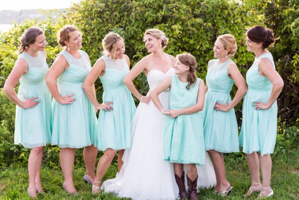 Outdoors Country Wedding