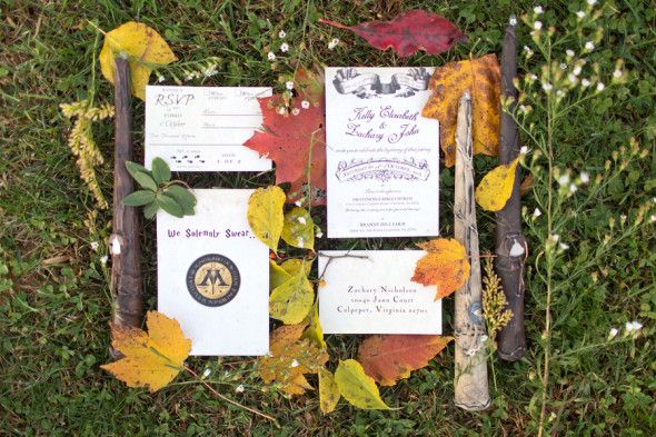 Fall Is For Harry Potter Themed Weddings
