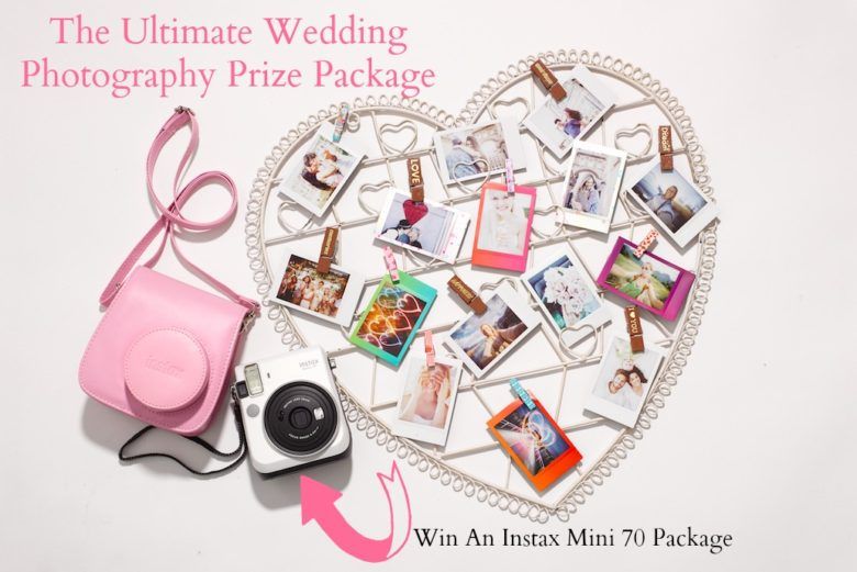 Win the ultimate wedding photography prize package with FujiFilm and Rustic Wedding Chic