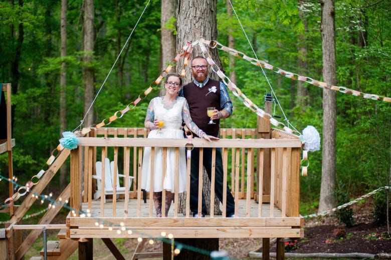 DIY Woodsy Wedding