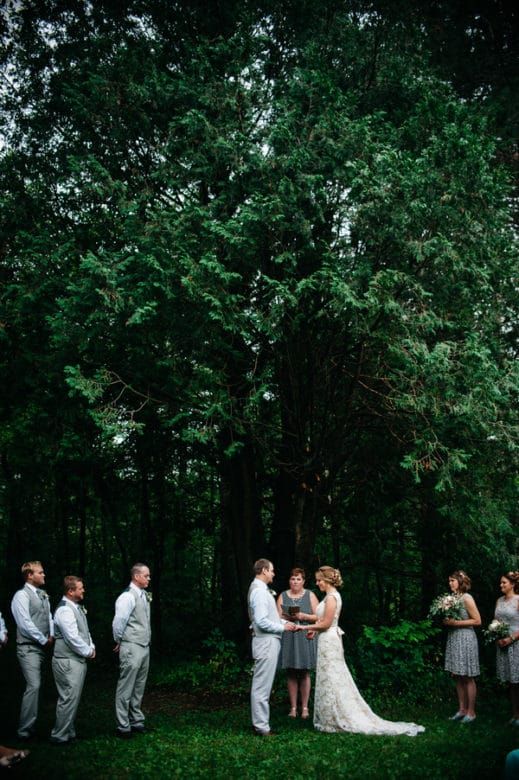 Wedding In The Woods