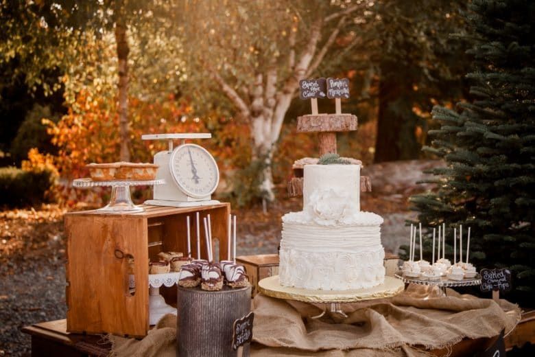 Fall Wedding Cake
