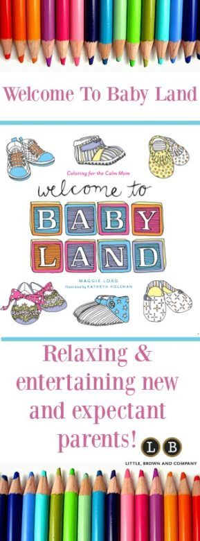 Welcome To Baby Land Adult Coloring Book