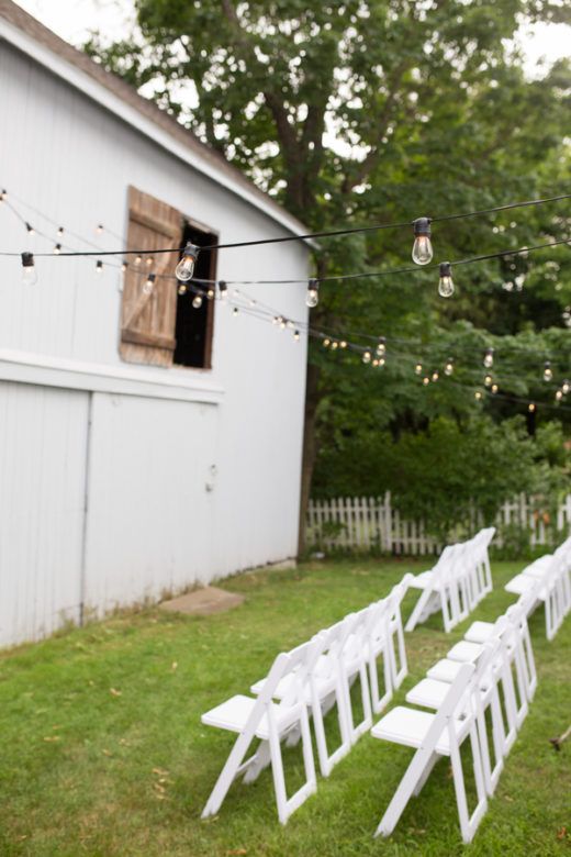 Backyard Wedding 