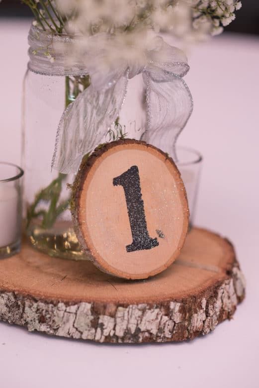 Rustic Table Number