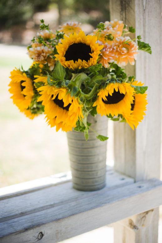 Sunflower Wedding Flowers