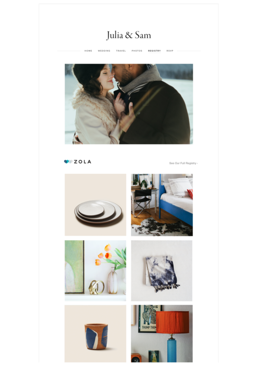 Create A Wedding Website With Squarespace