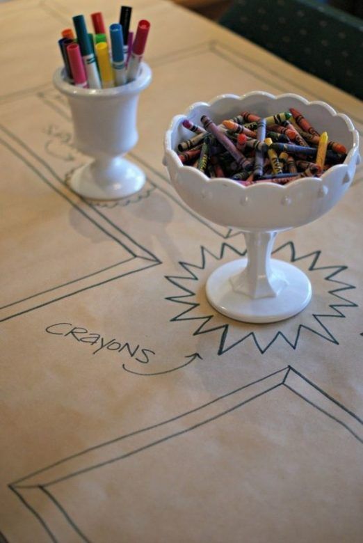 Kids Wedding Table Ideas