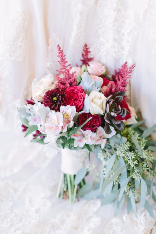 Rustic Vintage Wedding Bouquet 