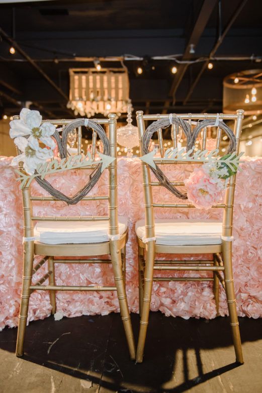 Decorated Wedding Chairs