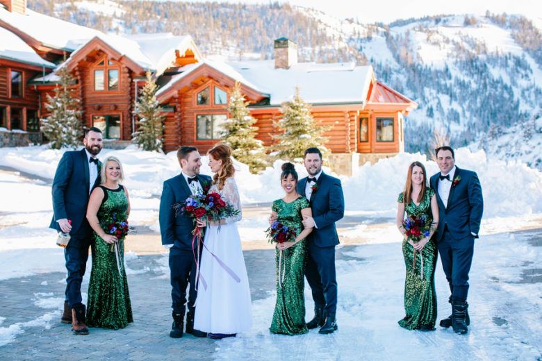 Mountain Winter Wedding