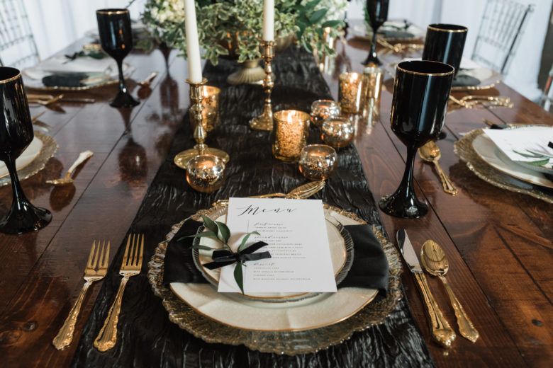 Elegant Country Wedding Table