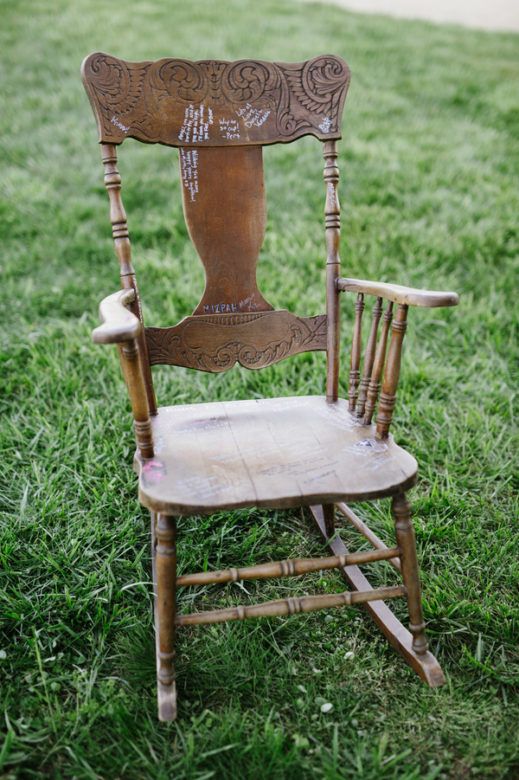 Rocking Chair Guestbook