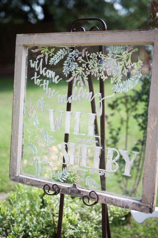 Rustic Wedding Sign