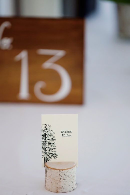 Rustic Wedding Place Cards