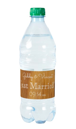 Wedding Water Bottle