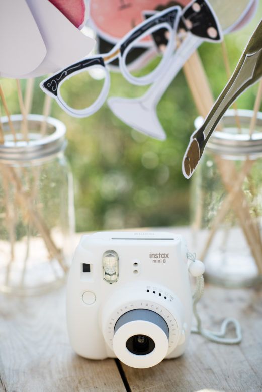 Instant Camera At Wedding