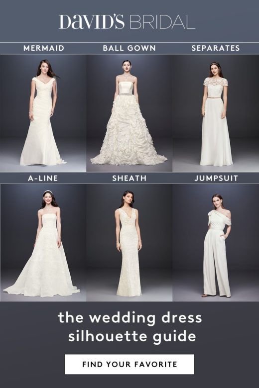 types of wedding dresses styles