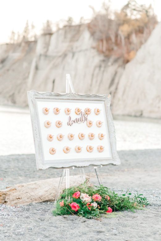 Wedding Donut Board