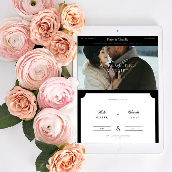 Zola Wedding Website