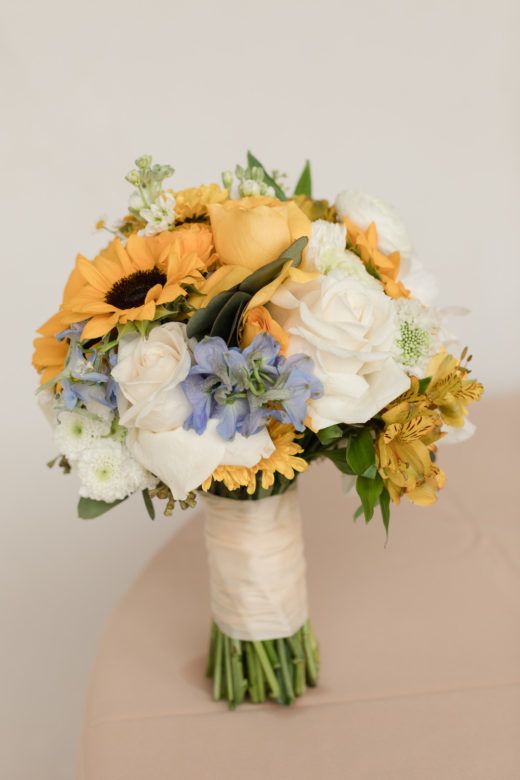 Sunflower Wedding Bouquet