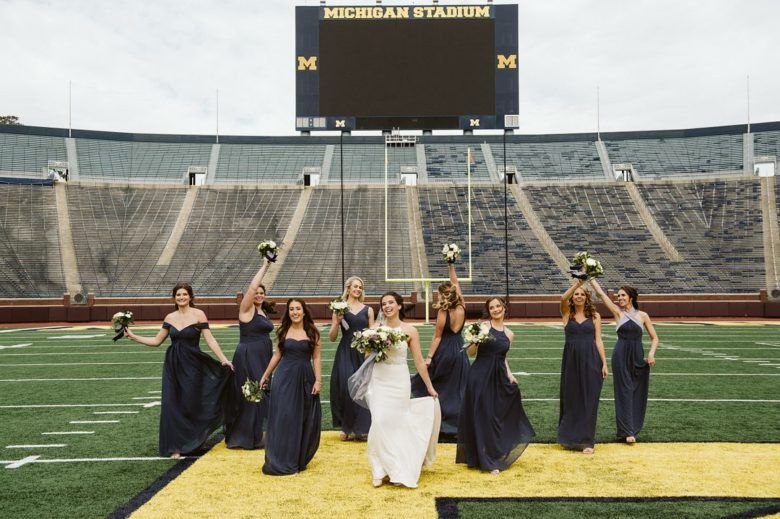 University Of Michigan Wedding