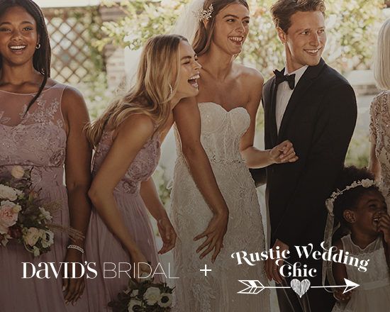 Exclusive Bridal Brands from David's Bridal - Rustic Wedding Chic