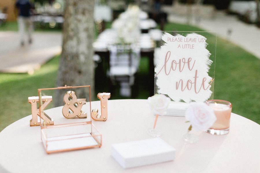 love note table
